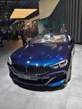Frankfurt, Almanya, 10 Eylül 2019: Bbmw The8 Cabrio Iaa 2019