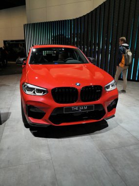 Frankfurt, Almanya, 11 Eylül 2019: Bmw X4 M Iaa 2019