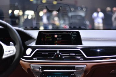 Frankfurt, Almanya, 11 Eylül 2019: Bmw X7 Iaa 2019