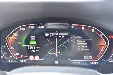 Frankfurt, Almanya, 11 Eylül 2019: Bmw X7 Iaa 2019