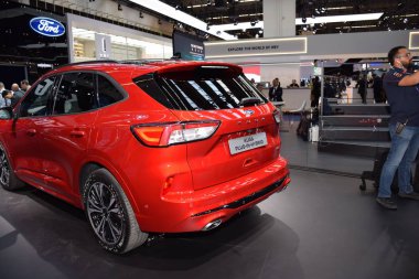 Frankfurt, Almanya, Eylül 09-2019: Ford Kuga Eklenti Melezi Iaa 2019