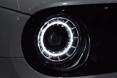 Frankfurt, Almanya, Eylül 09-2019: Honda E (ürün versiyonu) Iaa 2019