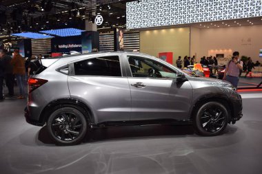 Frankfurt, Almanya, Eylül 09-2019: Honda Hr-V Iaa 2019