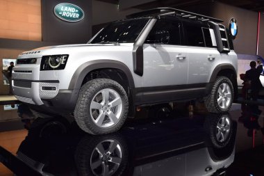 Frankfurt, Almanya, 11 Eylül 2019: Land Rover Defender I aa 2019