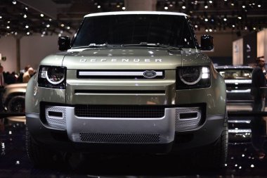 Frankfurt, Almanya, 11 Eylül 2019: Land Rover Defender I aa 2019