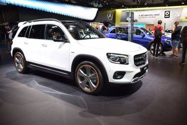 Frankfurt, Almanya, 10 Eylül 2019: Mercedes Glb 200 Iaa 2019