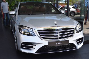 Frankfurt, Almanya, 11 Eylül 2019 Mercedes S 560e Iaa 2019