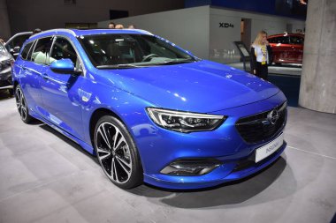 Frankfurt, Almanya, Eylül 09-2019: Opel Insignia Özel Iaa 2019
