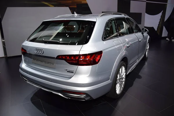 Φρανκφούρτη, Γερμανία, Σεπτέμβριος 09-2019: Audi A4 allroad quattro Iaa 2019 — Φωτογραφία Αρχείου