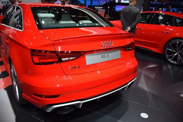 Φρανκφούρτη, Γερμανία, Σεπτέμβριος 09-2019: Audi Rs3 quattro Iaa 2019 — Φωτογραφία Αρχείου