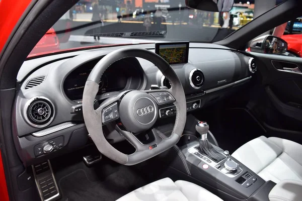 Frankfurt, Německo, září 09-2019: Audi Rs3 quattro Iaa 2019 — Stock fotografie