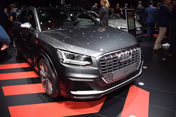 Frankfurt, Alemanha, setembro 09-2019: Audi SQ2 IAA 2019 — Fotografia de Stock