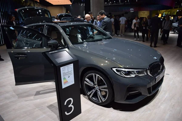 Frankfurt, Alemanha, setembro 09-2019: BMW The3 330d xDrive IAA 2019 — Fotografia de Stock