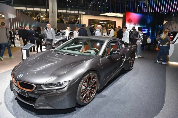 Frankfurt, Alemanha, setembro 10-2019: BMW O i8 Coupe IAA 2019 — Fotografia de Stock