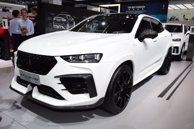 Frankfurt, Almanya, Eylül 09-2019: Wei Vv7 Gt pro Phev Iaa 2019