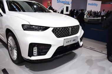 Frankfurt, Almanya, Eylül 09-2019: Wei Vv7 Gt pro Phev Iaa 2019