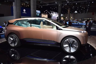 Frankfurt, Almanya, 10 Eylül 2019: Bmw Vision I Next Iaa 2019
