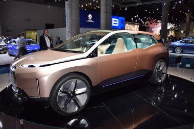 Frankfurt, Almanya, 10 Eylül 2019: Bmw Vision I Next Iaa 2019