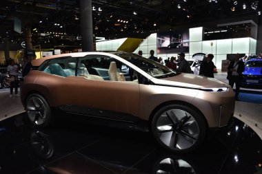 Frankfurt, Almanya, 10 Eylül 2019: Bmw Vision I Next Iaa 2019
