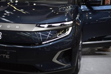 Frankfurt, Almanya, 12-2019: Byton M-byte Iaa 2019