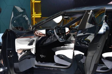Frankfurt, Almanya, 10 Eylül 2019: Cupra Tavascan kavramı Iaa 2019