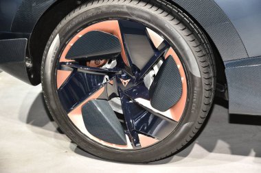 Frankfurt, Almanya, 10 Eylül 2019: Cupra Tavascan kavramı Iaa 2019