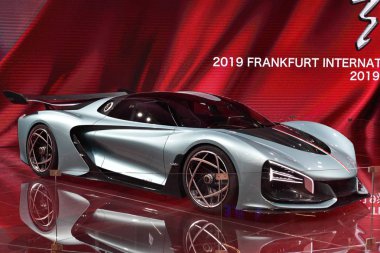 Frankfurt, Almanya, 11 Eylül 2019: Hongqi S9 Iaa 2019