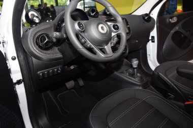 Frankfurt, Almanya, 10 Eylül 2019: Smart Eq Forfour Iaa 2019