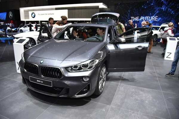 Genebra, Suíça - 06 de março de 2019: BMW X2 M35i - Salão Internacional do Automóvel de Genebra 2019 — Fotografia de Stock
