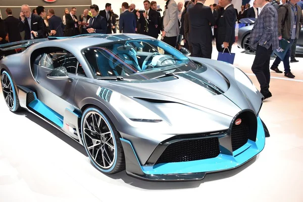 Genebra, Suíça - 04 de março de 2019: Bugatti Divo - Geneva International Motor Show 2019 — Fotografia de Stock