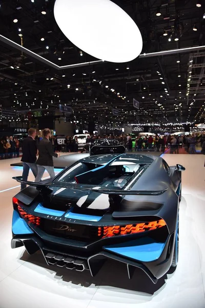 Genebra, Suíça - 04 de março de 2019: Bugatti Divo - Geneva International Motor Show 2019 — Fotografia de Stock