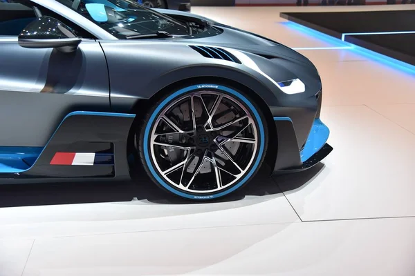 Genebra, Suíça - 04 de março de 2019: Bugatti Divo - Geneva International Motor Show 2019 — Fotografia de Stock