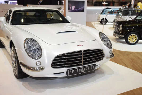 Ginebra, Suiza - 03 de marzo de 2019: David Brown Speedback GT - Salón Internacional del Automóvil de Ginebra 2019 — Foto de Stock