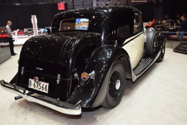 Cenevre, İsviçre - 03 Mart 2019: Hispano Suiza K6 - Cenevre Uluslararası Otomobil Fuarı 2019