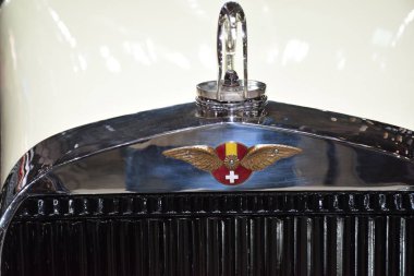 Cenevre, İsviçre - 03 Mart 2019: Hispano Suiza K6 - Cenevre Uluslararası Otomobil Fuarı 2019