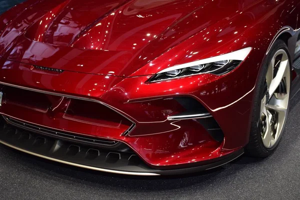 Ginebra, Suiza - 04 de marzo de 2019: Italdesign Da Vinci Concept - Salón Internacional del Automóvil de Ginebra 2019 — Foto de Stock