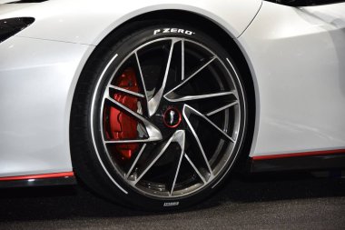 Geneva, Switzerland - March 05, 2019: Pininfarina Battista - Geneva International Motor Show 2019