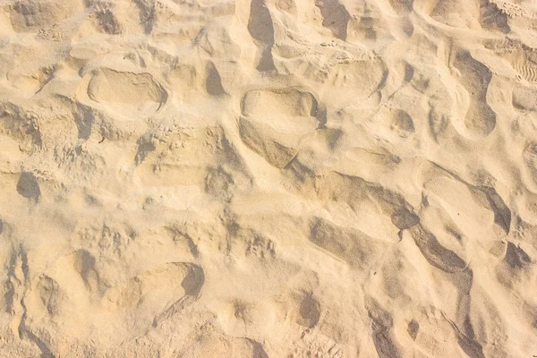 Άμμος Στην Υφή Της Παραλίας Για Καλοκαιρινό Φόντο — Φωτογραφία Αρχείου