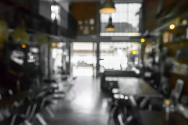 Cafe blur background dengan bokeh light. Kabur abstrak Restoran. — Stok Foto