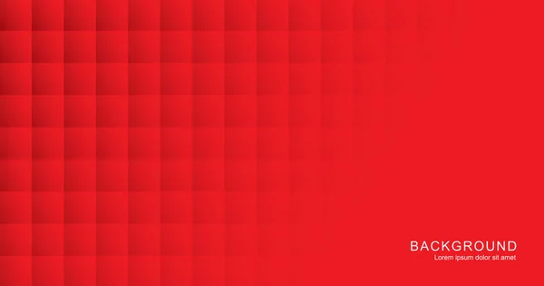 Quadrato Rosso Sfondo Astratto Utilizzo Copertina Banner Sito Web Stampa — Vettoriale Stock
