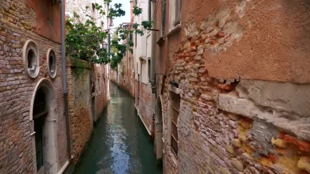 Kanal von Venedig — Stockvideo