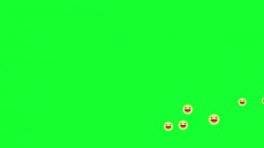 Facebook video haha canlı reaksiyonlar yeşil ekran