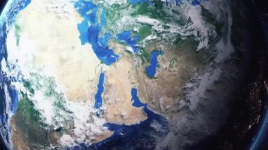 Dünya zoom dışarı uzaklaştırma Bağdat Irak