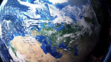 Dünya zoom out Berlin Almanya yakınlaştırma