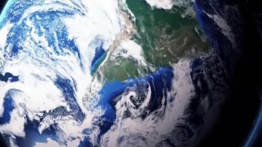 Earth zoom out Buenos Aires Arjantin zoom