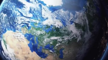 Dünya zoom out Tallinn Estonya zoom