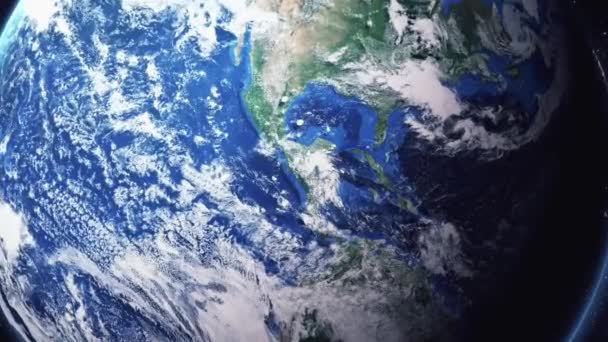 地球ズームインズームアウトグアテマラシティグアテマラ — ストック動画