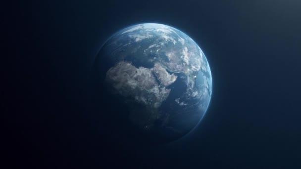 地球放大缩小喀土穆苏丹 — 图库视频影像