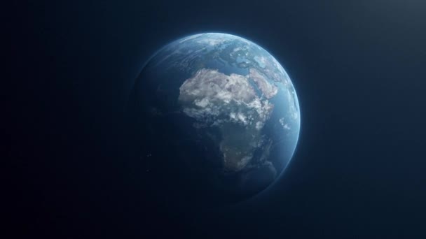 Aarde zoom in uitzoomen Sao Tome en principe — Stockvideo