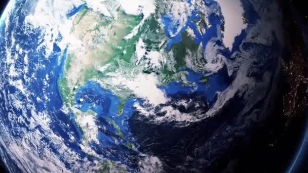 Earth Zoom In Zoom Out Casa Bianca Washington Maryland Stati Uniti — Video Stock